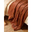 Autumn Trail Abstract Knitted Blanket
