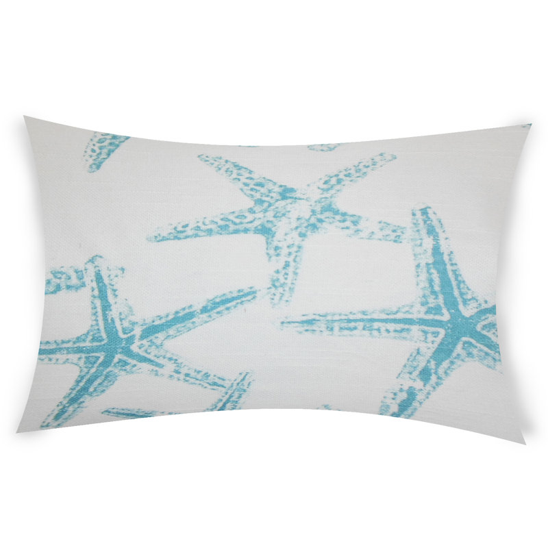  Housse et insert rectangulaires en coton, Bleu, 12 po x 18 po