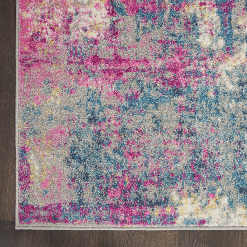 Tapis ivoire en polypropylène tissé à la machine, Rectangle 12 pi x 18 pi