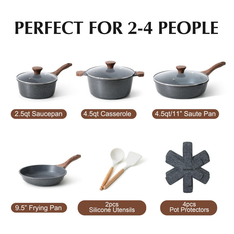 Non stick Cookware Set 13-Piece
