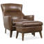 CC Leather Ottoman-79207298