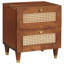 40cm W Solid Wood Bedside Table