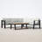 Raven Teak 4 - Person Modular Patio Conversation Sets with Cushions-1404357464