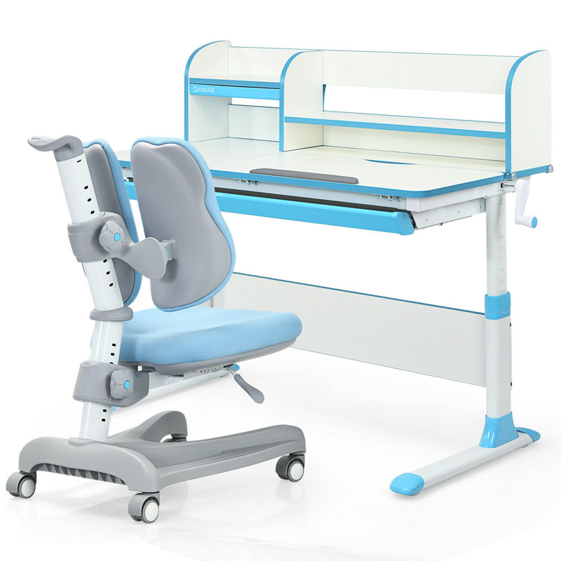 Chaise de bureau pour enfants, Bleu