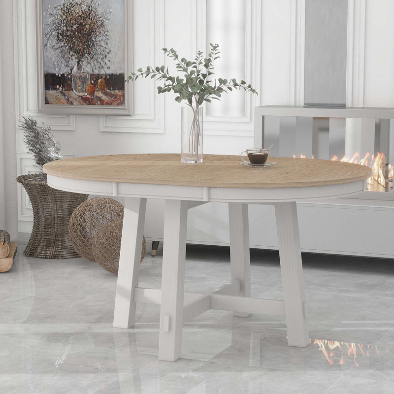 Table de salle à manger Farmhouse, Antique White