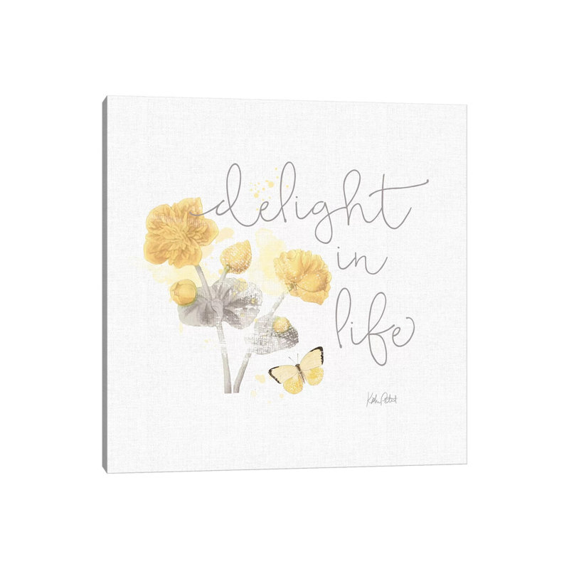 Sunny Day VI by Katie Pertiet - Wrapped Canvas Print, 45.72 cm H x 45.72 cm W
