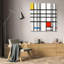 Composition avec rouge, jaune et bleu-117878523