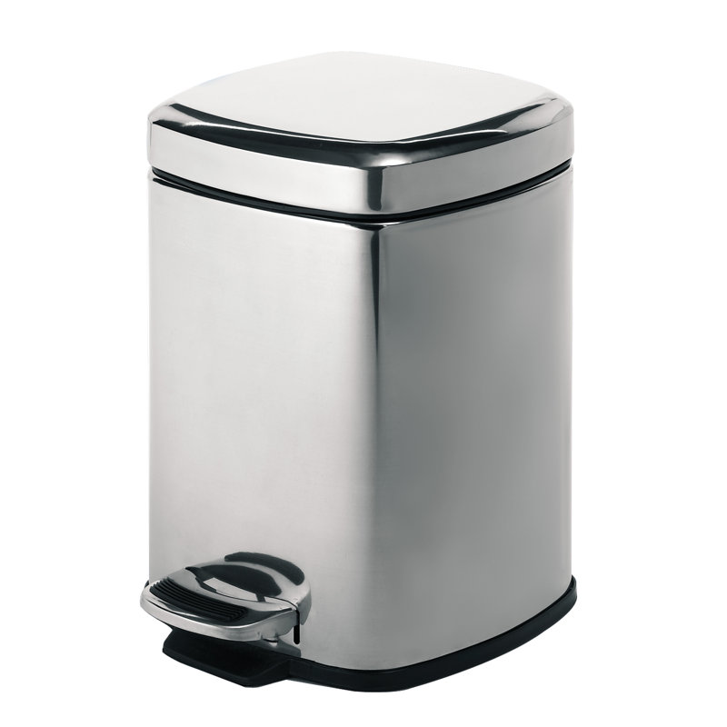 Tadashi Metal Step On Kitchen Trash Can - 5L