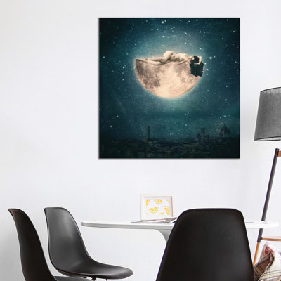 Moon Reverie by Paula Belle Flores - Wrapped Canvas Print