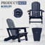 Chaise Adirondack d'extérieur pour 2 personnes-630254500