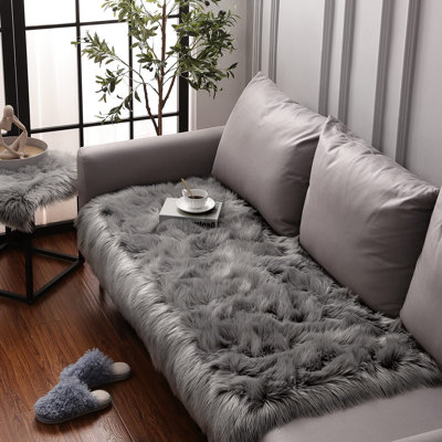 Haja Faux Sheepskin Indoor Rug