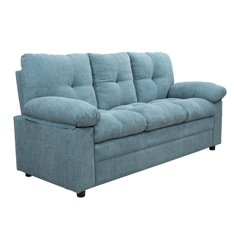 Causeuse Marly, H 36 po x l 75,5 po x P 31 po, Bleu