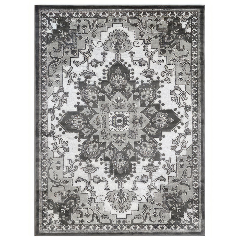 Tapis rectangulaire rectangulaire 5 po x 7 po Allal