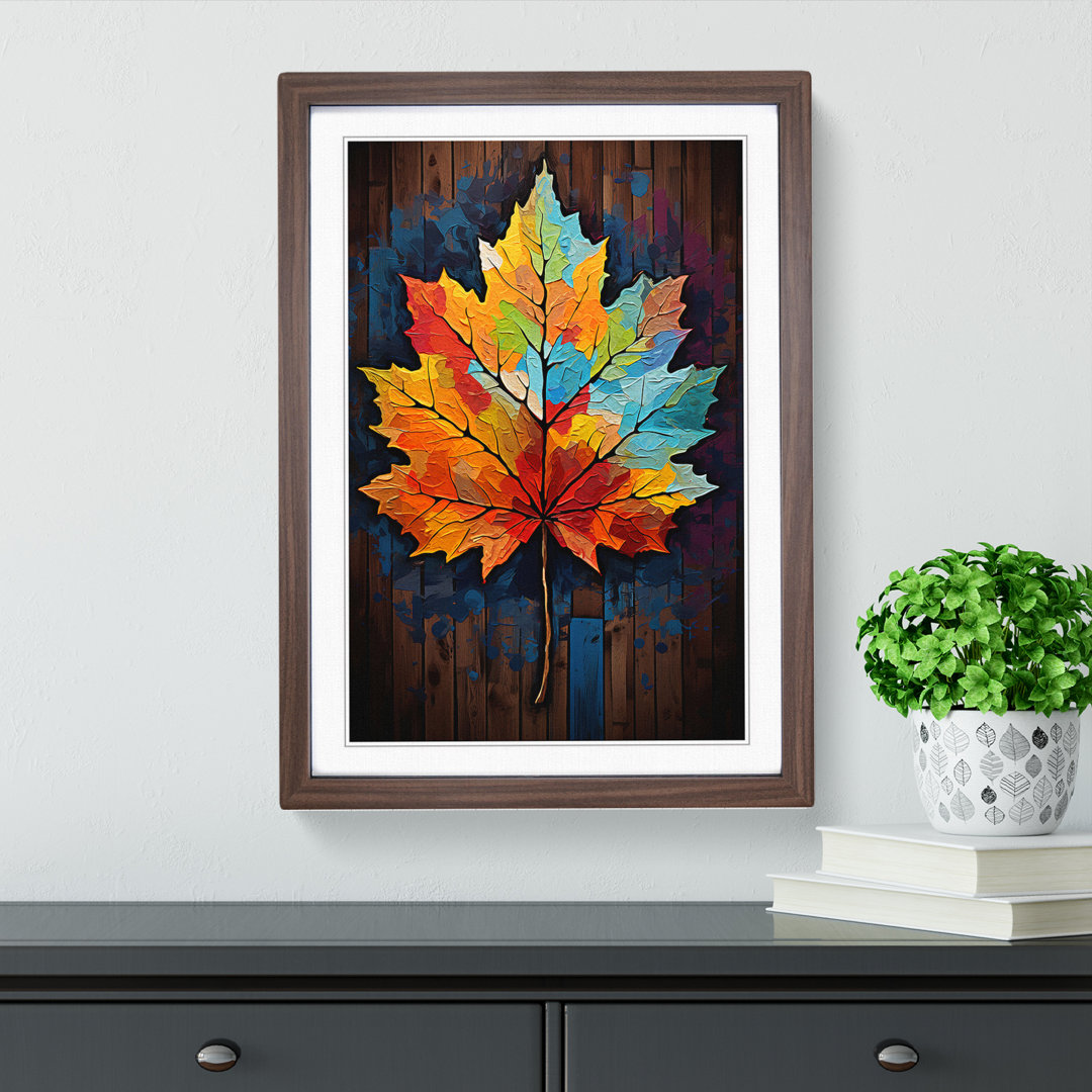 Single Picture Frame Art Prints on Wood