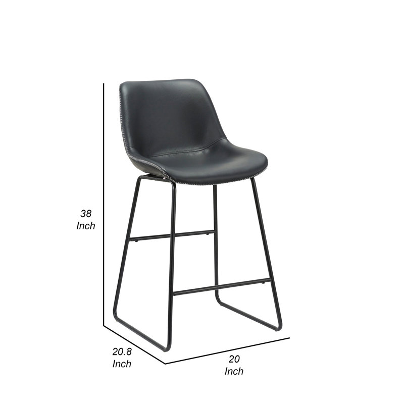 Corgan Upholstered Counter Stool