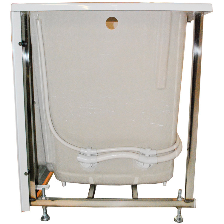 Baignoire tourbillon 55 "x 35", Gauche
