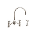 Hampton Bridge Faucet - Cross Handles