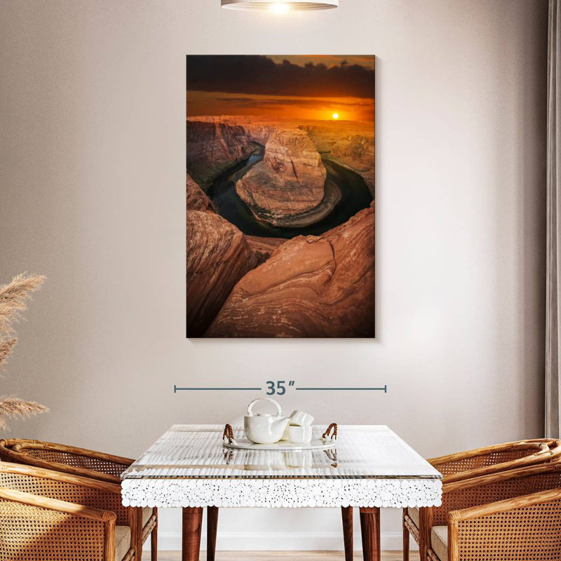Alvord Arizona Horseshoe Bend, H 48 po x l 32 po