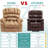 Anastasie Upholstered Heated Massage Chair-477425359