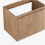 Armoire de salle de bain 24 po avec lavabo, portes et fixation flottante pour petite salle de bain-120102142-120102141