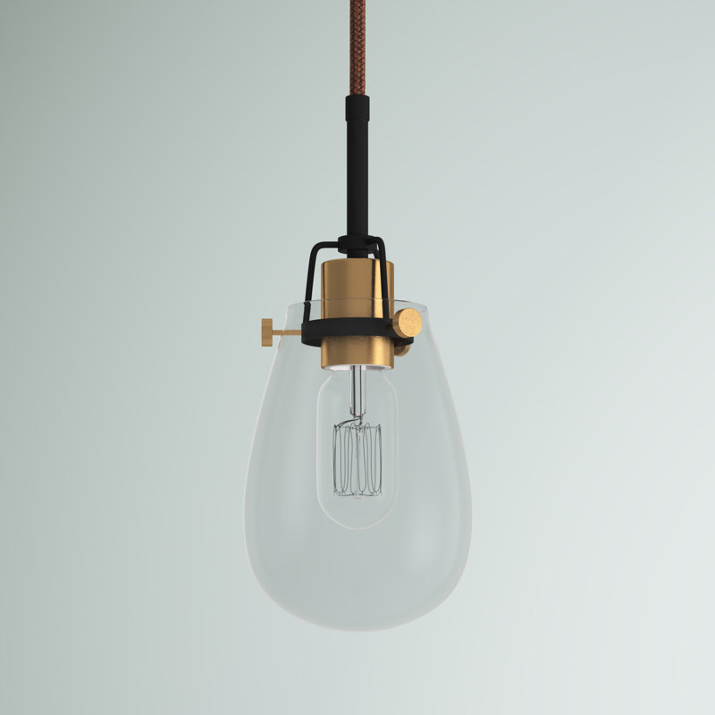 Luminaire suspendu à 1 lumière Barhorst