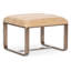 CC Leather Ottoman