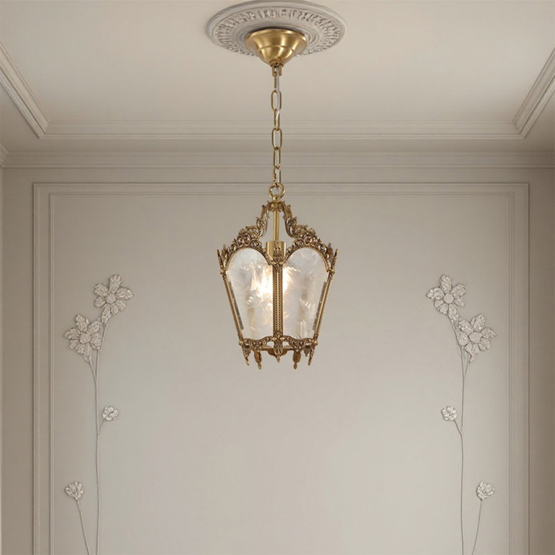 Lustre en verre de style américain Nordic