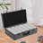 6 Rows Card Storage Box With Handle