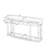 Nelly  63'' Console Table