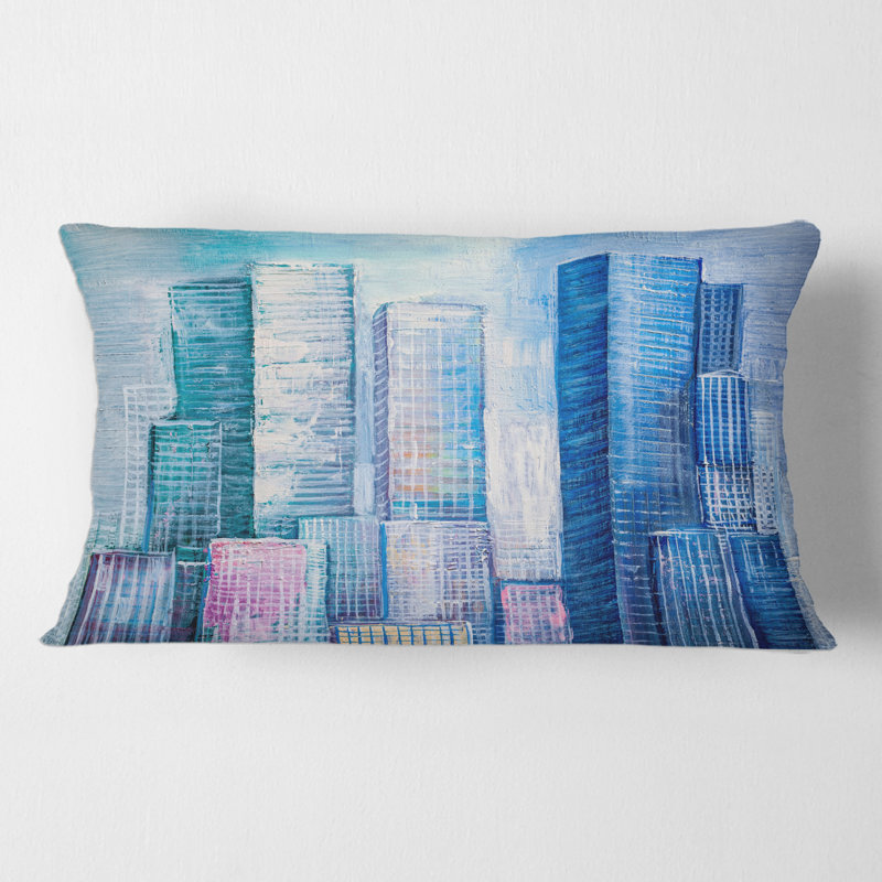 Abstract Throw Pillow