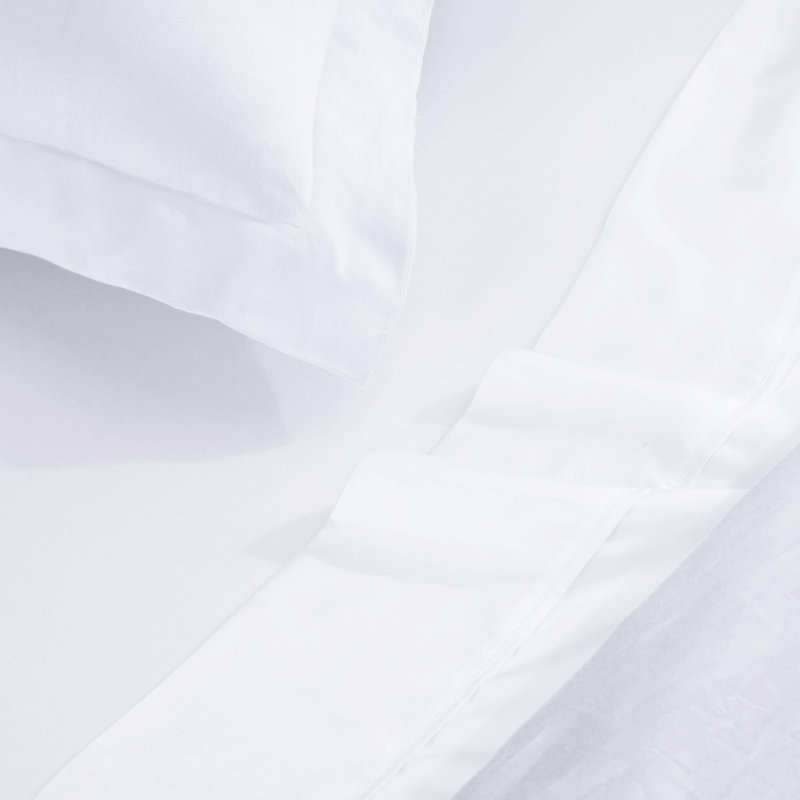 Modern & Contemporary Duvet Cover, White, King / California King