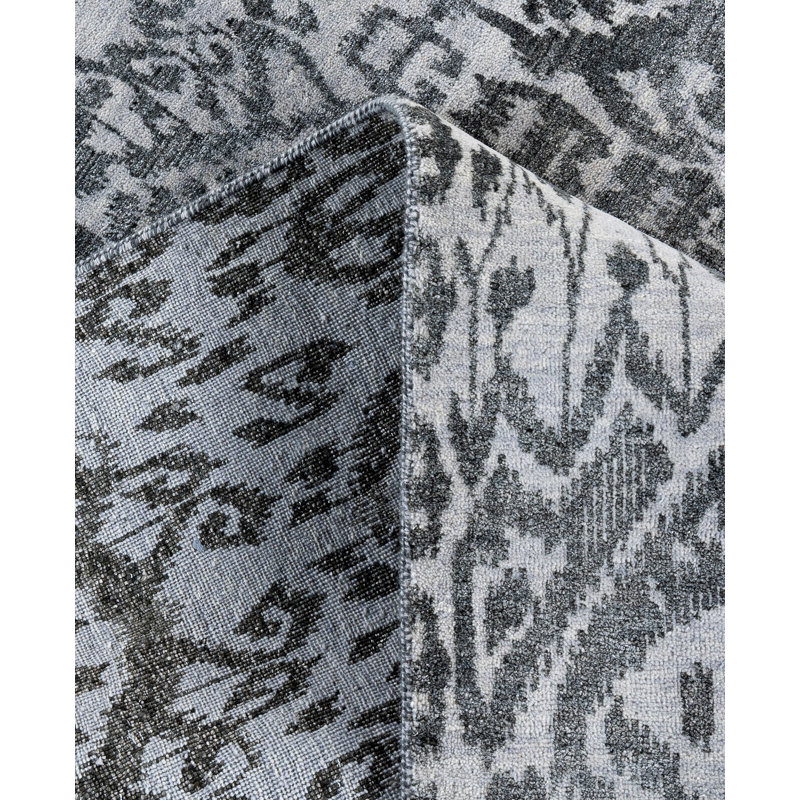 Overdyed One-of-a-Kind 8' 10" X 12' 1" Hand Knotted Area Rug
