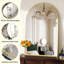 Aluminium Arch Makeup / Shaving Mirror-1377442452-1377442461