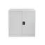 Hilliard Metal Storage Cabinet with Lock, 2 Doors,  1 Shelf Storage Cupboard for Files, Tools-35991060-35991058