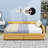2 Drawers Full Upholstered Daybed, Semi-Closed Design-94353667