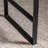 Solid Wood Iron Writing Desk