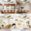 Ventilateur de plafond en cristal moderne de 52 pouces avec lumières, télécommande, installation facile, câble de sécurité, température de 3 couleurs et fonction de mémoire-117169696-117170143