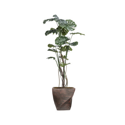 80,5 po Faux plante Monstera en pot
