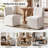 Ritney Down Fill Dining Chair with Casters