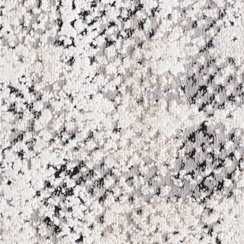 Adrian Contemporary High-Low Abstract Beige Indoor Area Rug, Assorted Sizes, Runner 2'3" x 7'3"