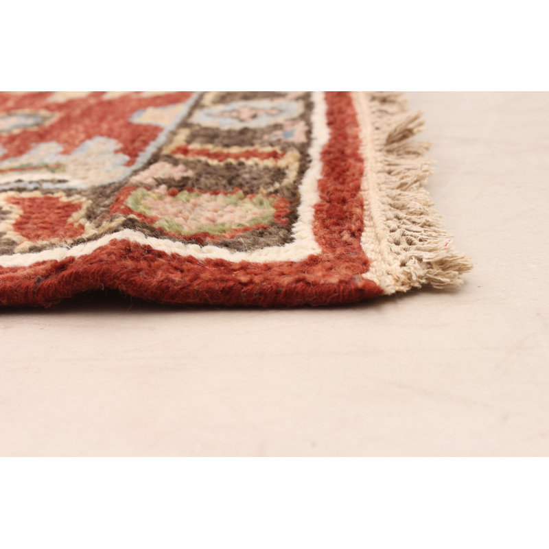 Lewis-Lee One-of-a-Kind 7'11" x 9'11" New Age Rectangle Wool Area Rug in Beige and Black