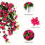 28 po Bougainvillée artificielle résistante aux rayons UV (intérieur / extérieur) - ensemble de 2-1381018304
