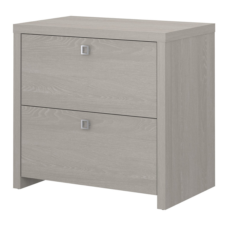 Echo 2 -Drawer File Cabinet, Gray Sand
