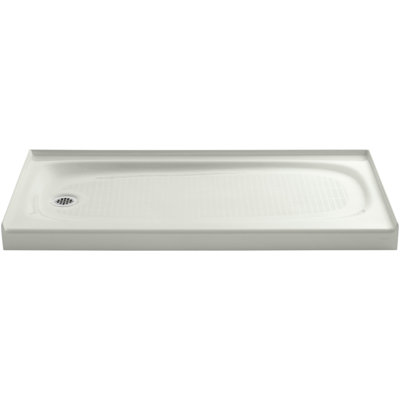 Salient 60" x 30" Single Threshold Right-Hand Drain Shower Base