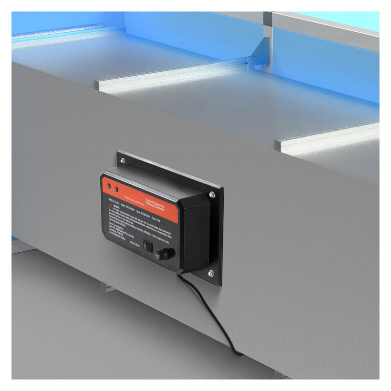 Système de lumière UV de CVC Whole House - Purificateur d'air dans le conduit 72 W pour unités CA avec deux ampoules