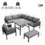 Outdoor Sectional Patio Set With Cushions-1567025655