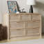 134 cm W Chest of 7 Drawers-2124490694