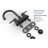 Bathroom faucet with 360 degree turn spout-115827551