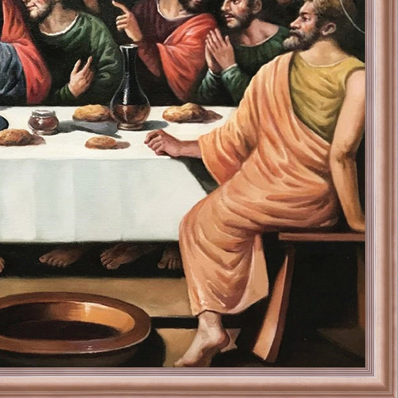 La Cène par Juan de Juanes, reproduction d'art sur toile