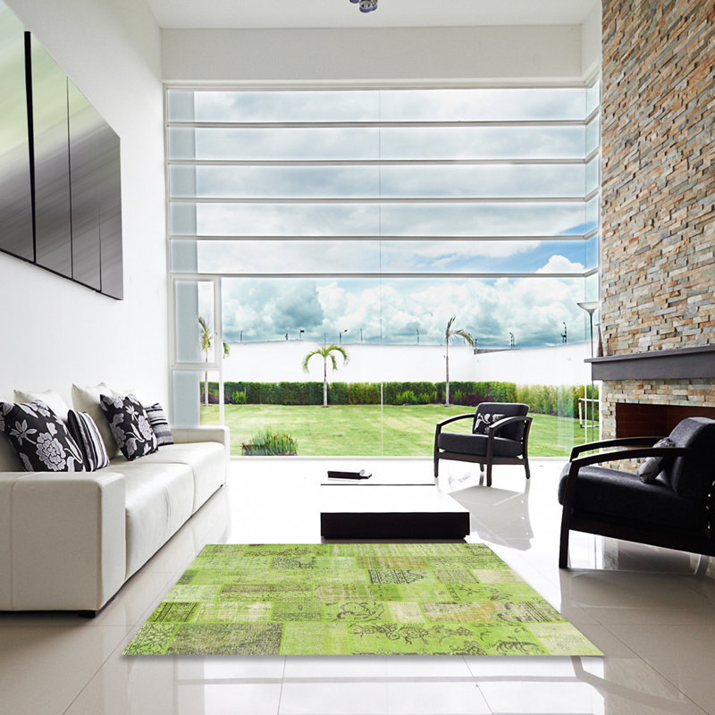 Tapis vert contemporain, Carré 7 pi